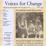 Voices For Change - Summer 2012 - First Mental Health Encounters