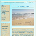 Voices For Change - Winter 2012 - The Vacation Issue